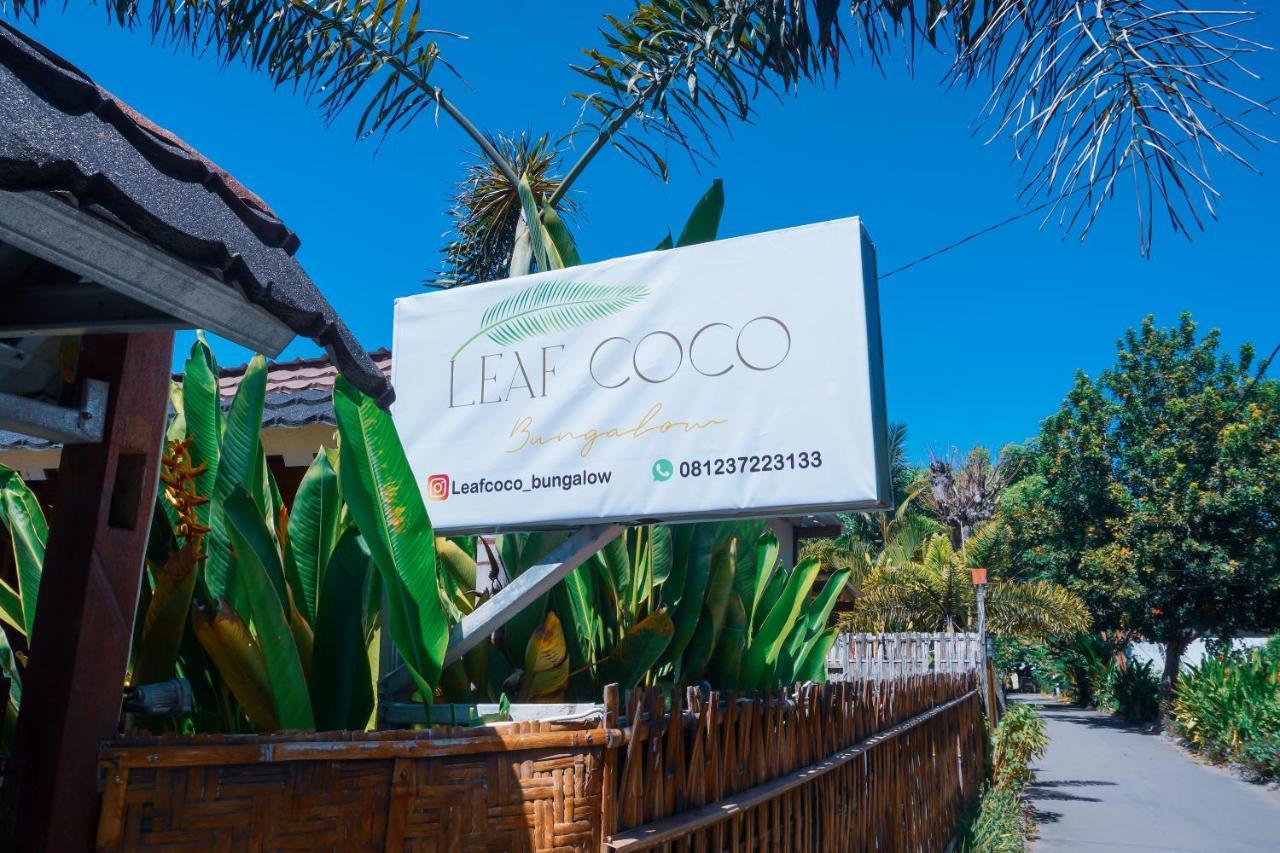 Leaf Coco Bungalow Gili Air Exterior foto