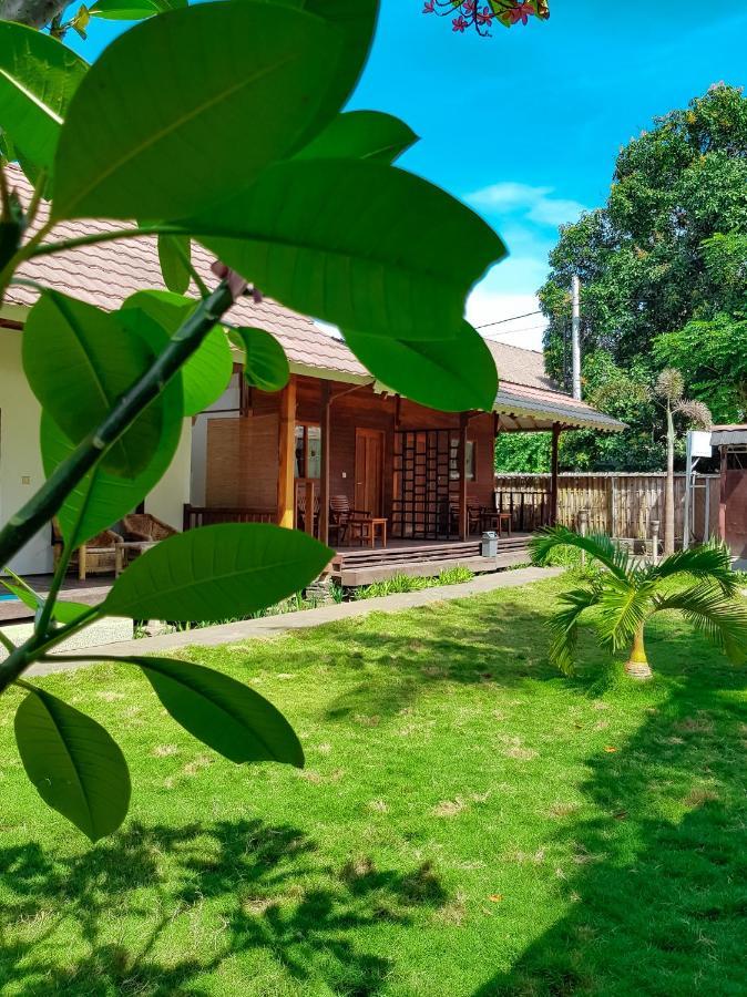 Leaf Coco Bungalow Gili Air Exterior foto