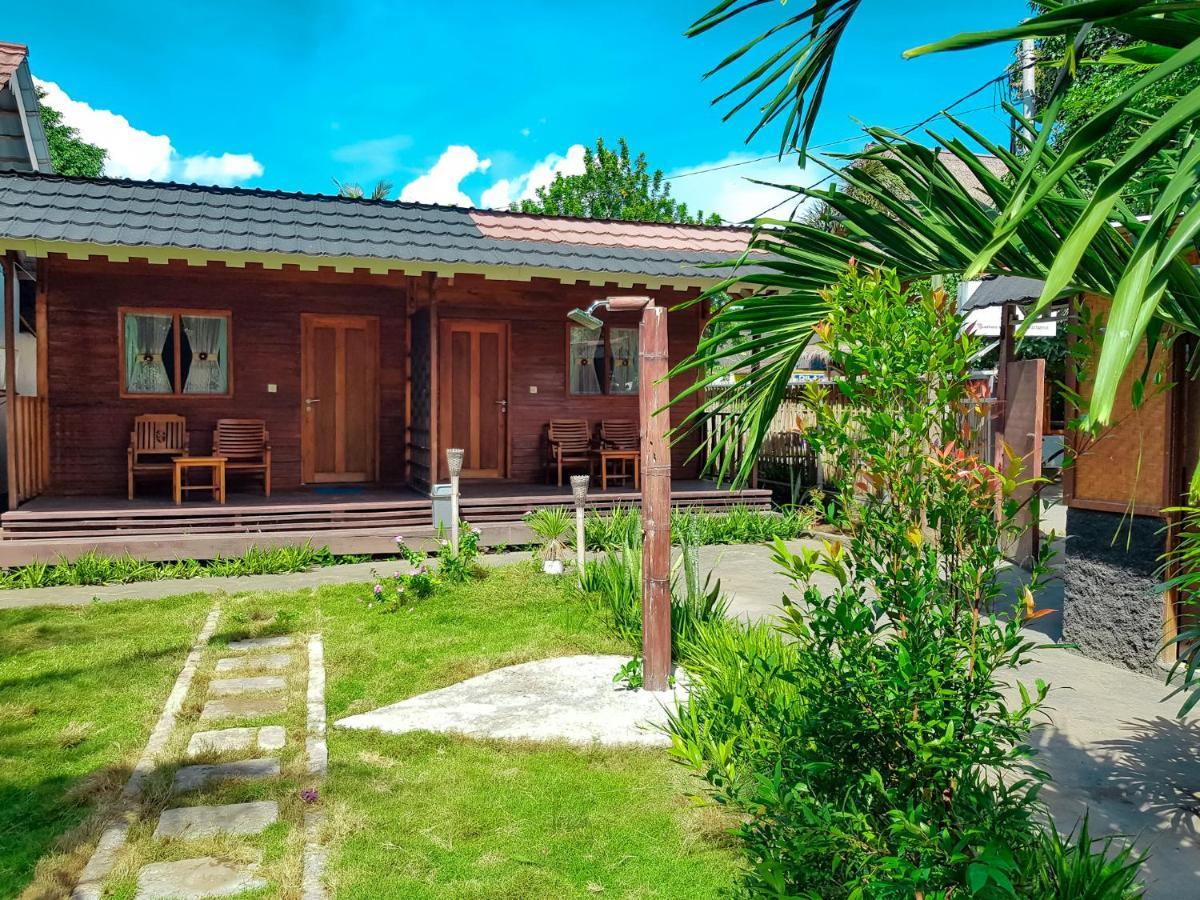 Leaf Coco Bungalow Gili Air Exterior foto